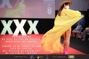 Cartel da presentación da XXXI Mostra do Encaixe en Oviedo