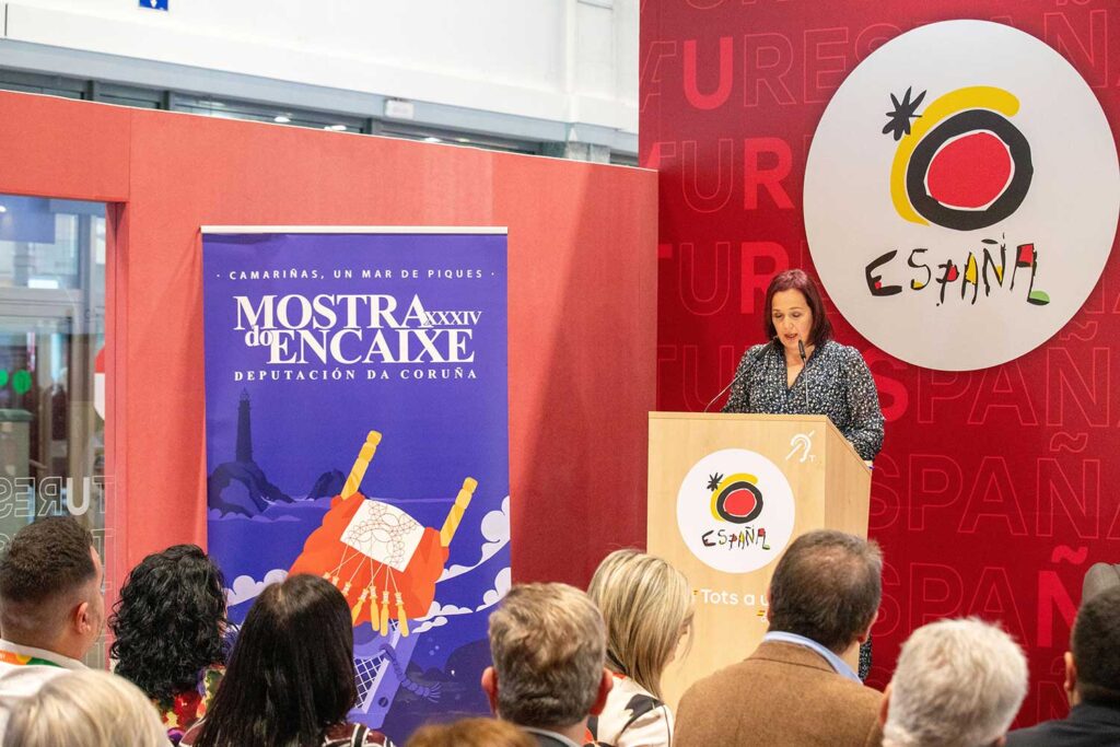 Presentación de la Muestra de Encaje de Camariñas en Fitur