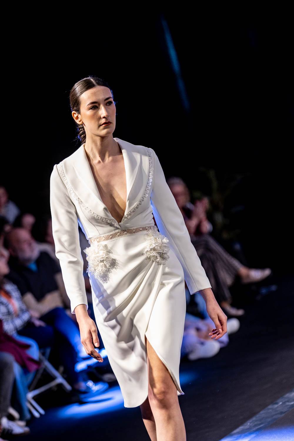 O Encaixe de Camariñas brilla con luz propia nas coleccións dos Grandes Deseñadores da Mostra 