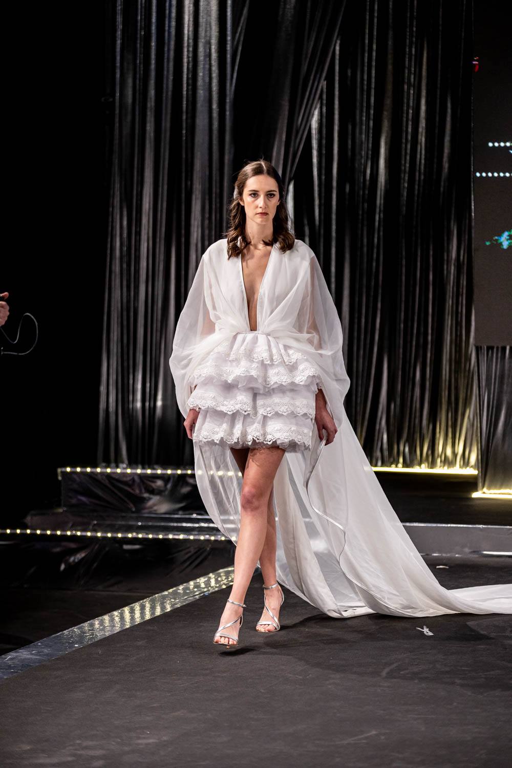 O Encaixe de Camariñas brilla con luz propia nas coleccións dos Grandes Deseñadores da Mostra 