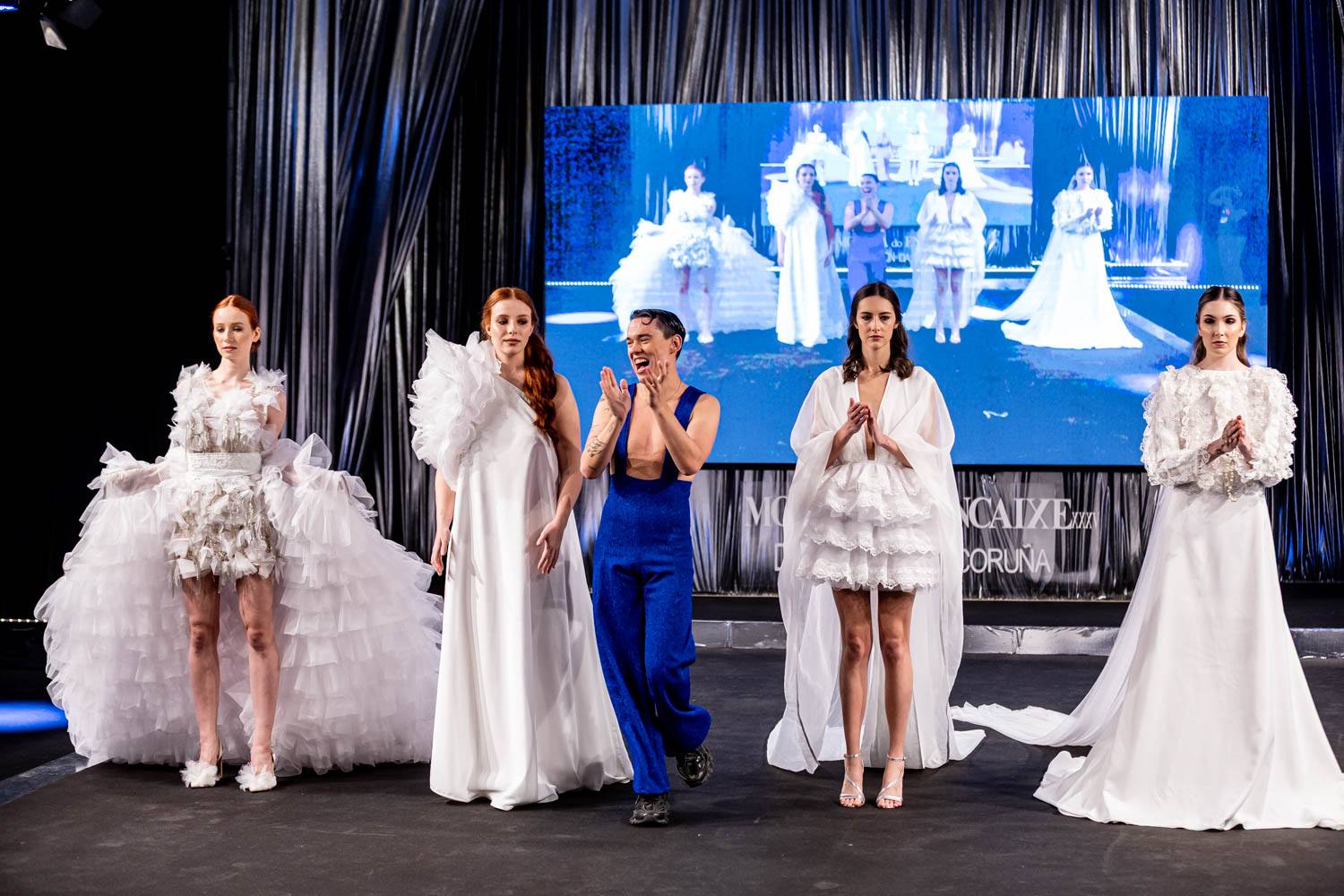 O Encaixe de Camariñas brilla con luz propia nas coleccións dos Grandes Deseñadores da Mostra 