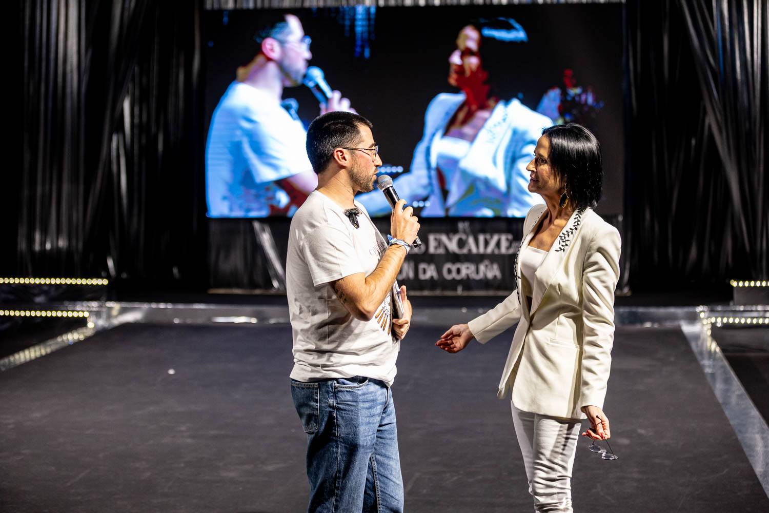 O Encaixe de Camariñas brilla con luz propia nas coleccións dos Grandes Deseñadores da Mostra 