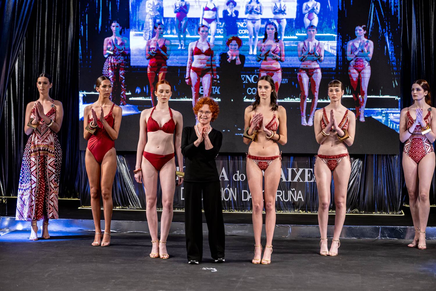 O Encaixe de Camariñas brilla con luz propia nas coleccións dos Grandes Deseñadores da Mostra 