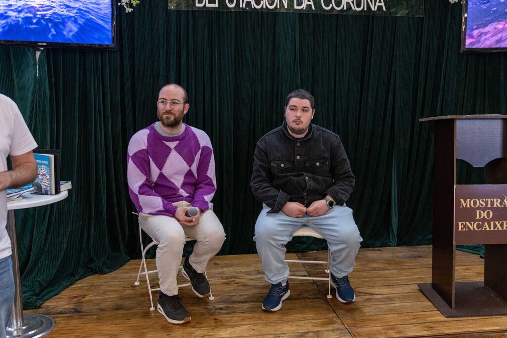 Nerea Pallares, con ‘Punto de Araña’ e Anxo Mouzo, con ‘A Princesa Dourada’, estrean as presentacións literarias da XXXV Mostra do Encaixe 1 Nerea Pallares, con ‘Punto de Araña’ e Anxo Mouzo, con ‘A Princesa Dourada’, estrean as presentacións literarias da XXXV Mostra do Encaixe